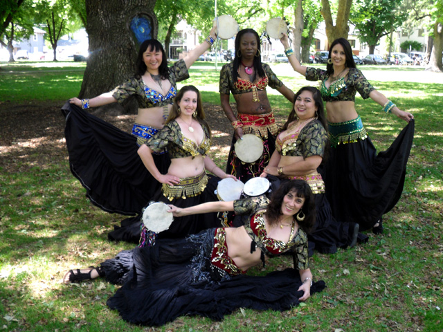 Sacramento's Sirens of Arabia Belly Dance Troupe - Southside Park