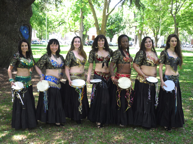 Sacramento's Sirens of Arabia Belly Dance Troupe - Southside Park