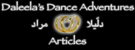 Daleela's Dance Adventures - Articles
