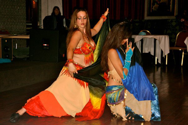 Sabria & Jasmine (Fire Raga Dance) Red Lion Hotel